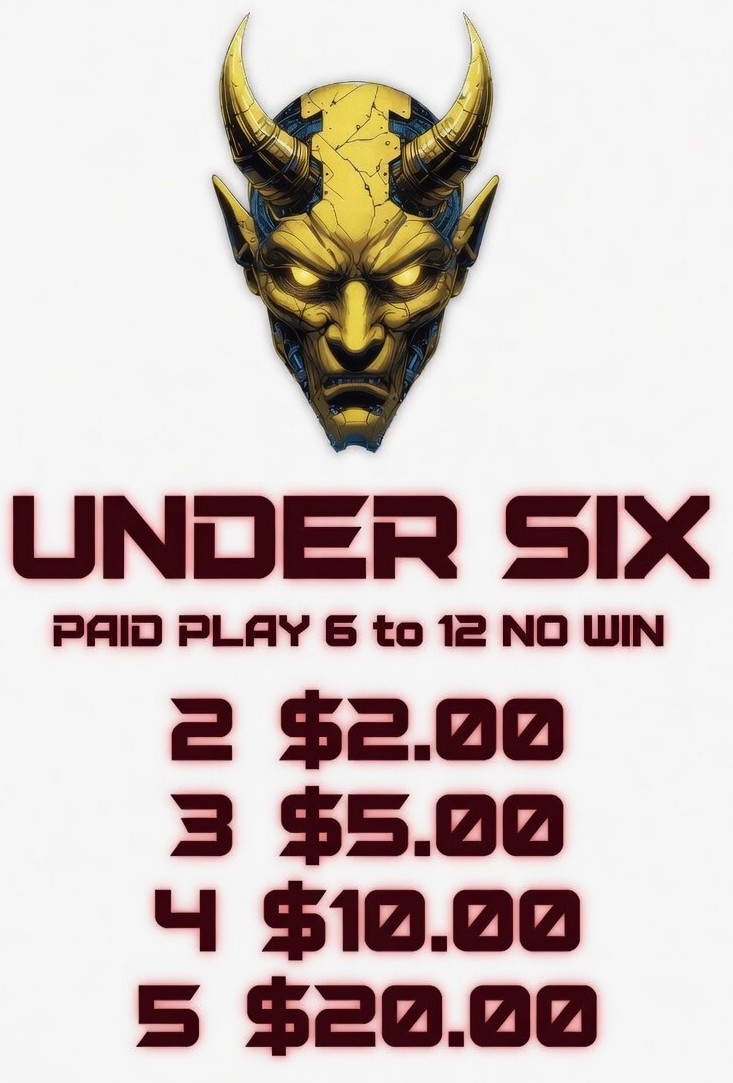 Under 6 Play Dice