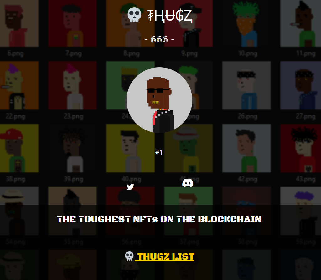 Thugz Poster NFT