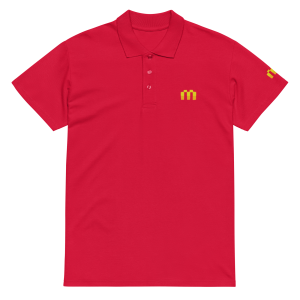 Polo Shirt Burger Guy