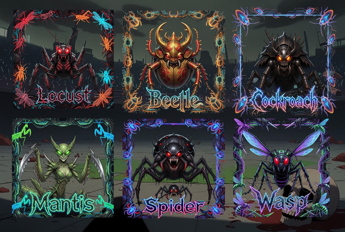Death Match Insects Back1