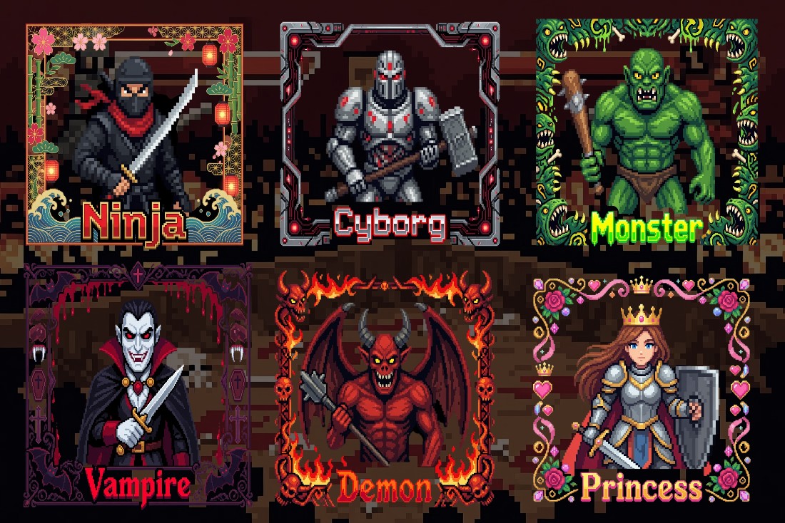 8 bit deah match fighters